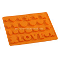 Silicone Valentine Heart Chocolate Molde